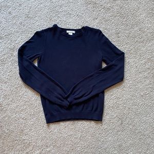Navy basic longsleeve for women